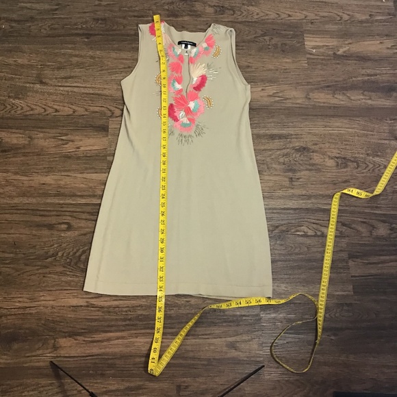 Nanette Lepore Tan Sleeveless Dress - Picture 4 of 5